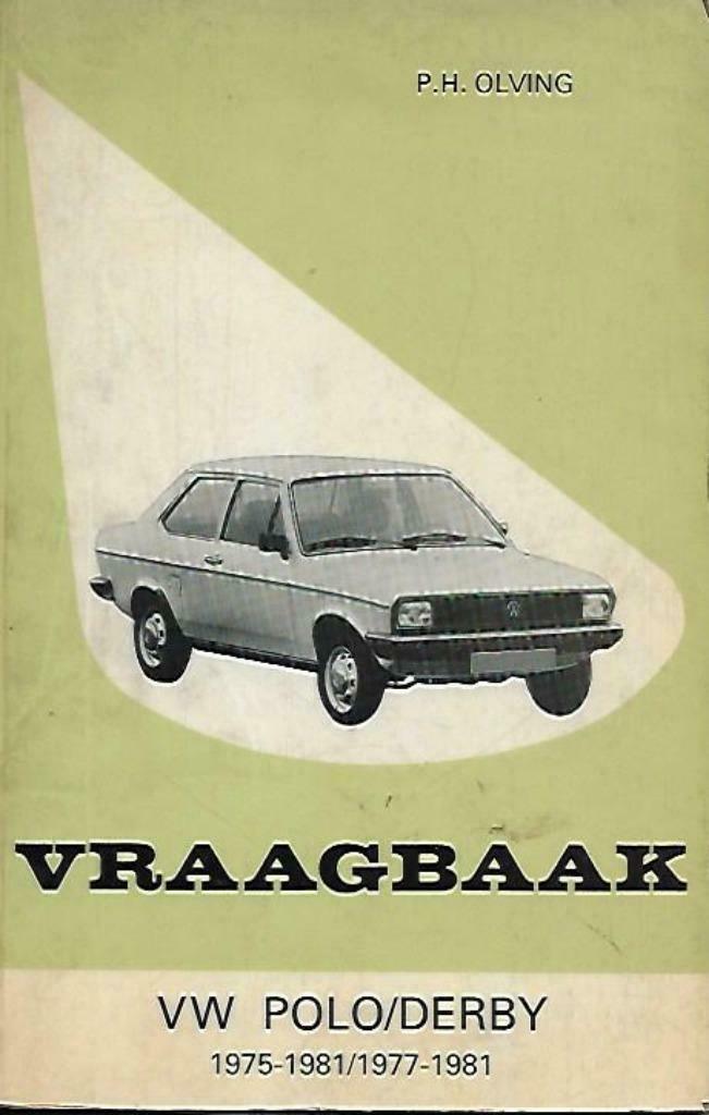 vraagbaak vw polo/derby 1975-19871/1977-1981, Ophalen of Verzenden