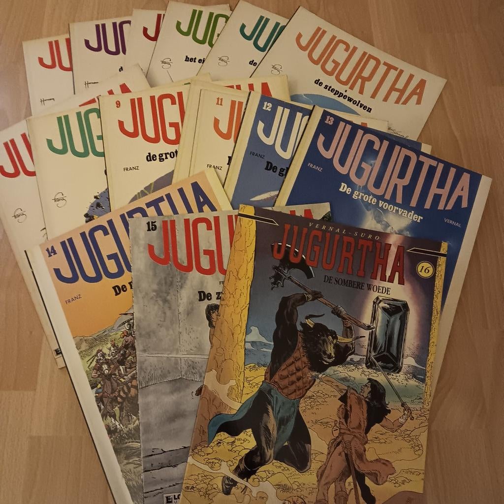 Jugurtha 1-16 compleet, Enlèvement ou Envoi, Comme neuf