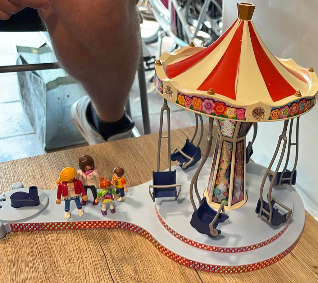 Playmobil zweefmolen 5548, Kinderen en Baby's, Speelgoed | Playmobil, Ophalen, Zo goed als nieuw, Complete set