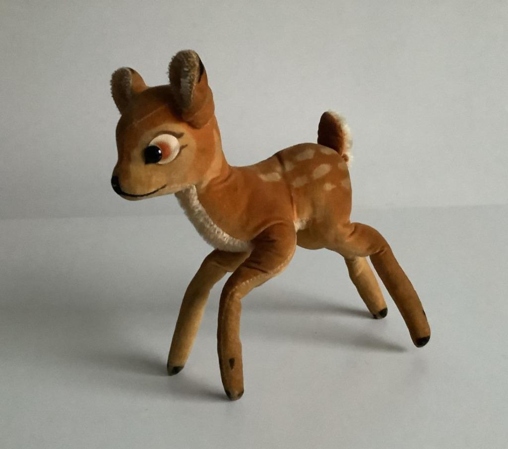 Steiff Bambi, cerf Disney, Enlèvement ou Envoi, Bambi ou Dumbo, Utilisé, Peluche