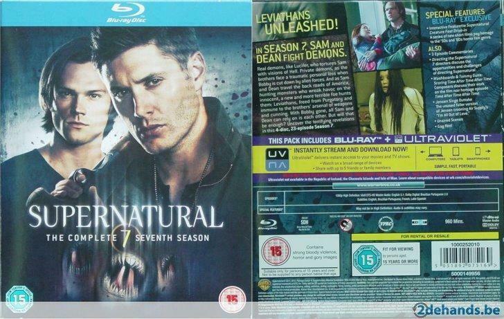 Supernatural seizoen 7. (Blu-Ray Disc), Ophalen of Verzenden