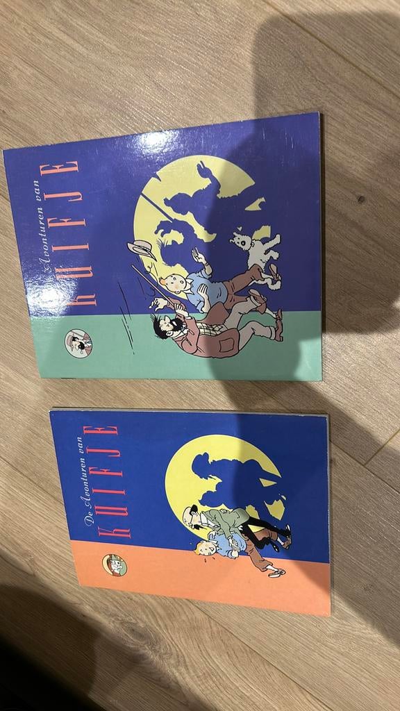 Kuifje 2 schriftjes 1993, Ophalen of Verzenden, Kuifje, Zo goed als nieuw