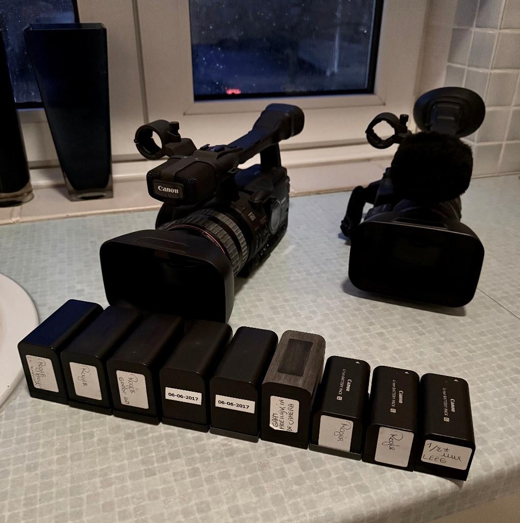 2 x videocamera Canon XH a1, Full HD, Canon, Caméra, Utilisé