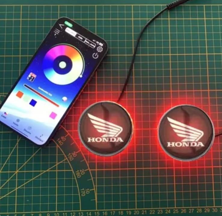 Honda RGB embleem led verlichting., Particulier, LED Verlichting