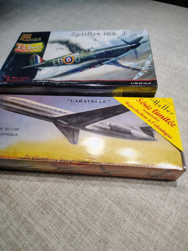 Bouwdoos Heller en bouwdoos Pegasus Hobbies, Hobby en Vrije tijd, Modelbouw | Vliegtuigen en Helikopters, 1:72 tot 1:144, Nieuw