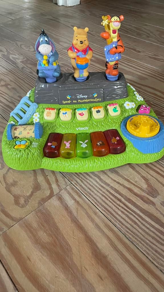Vtech music disney, Ophalen of Verzenden, Winnie de Poeh of vrienden, Zo goed als nieuw