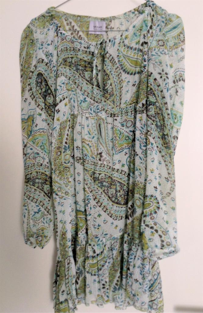 Frivool kleedje met lange mouw, Kleding | Dames, Ophalen of Verzenden, Gedragen