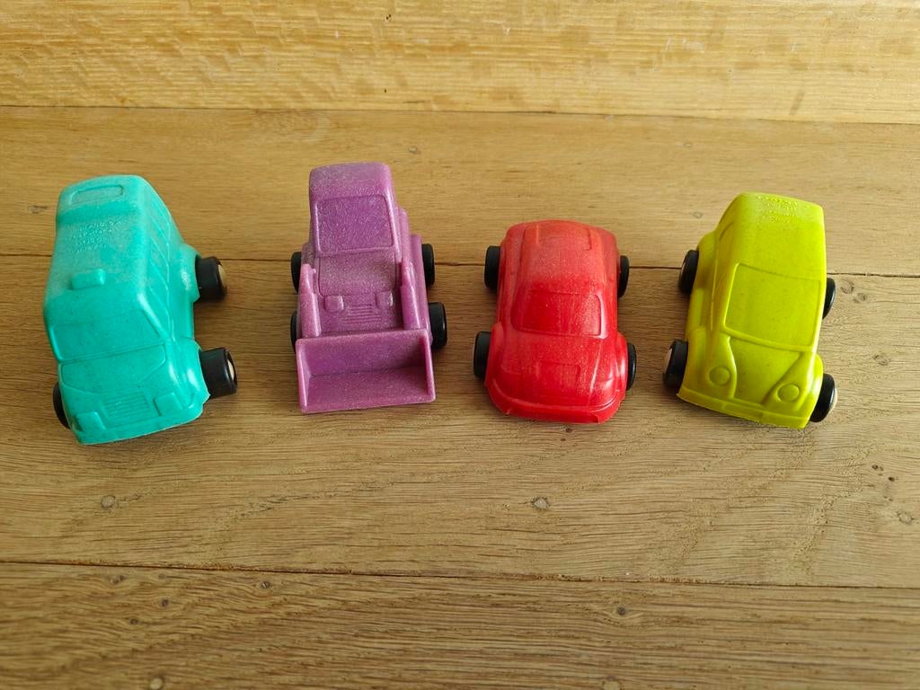 4 Eco auto's van merk Miniland, Ophalen of Verzenden, Zo goed als nieuw