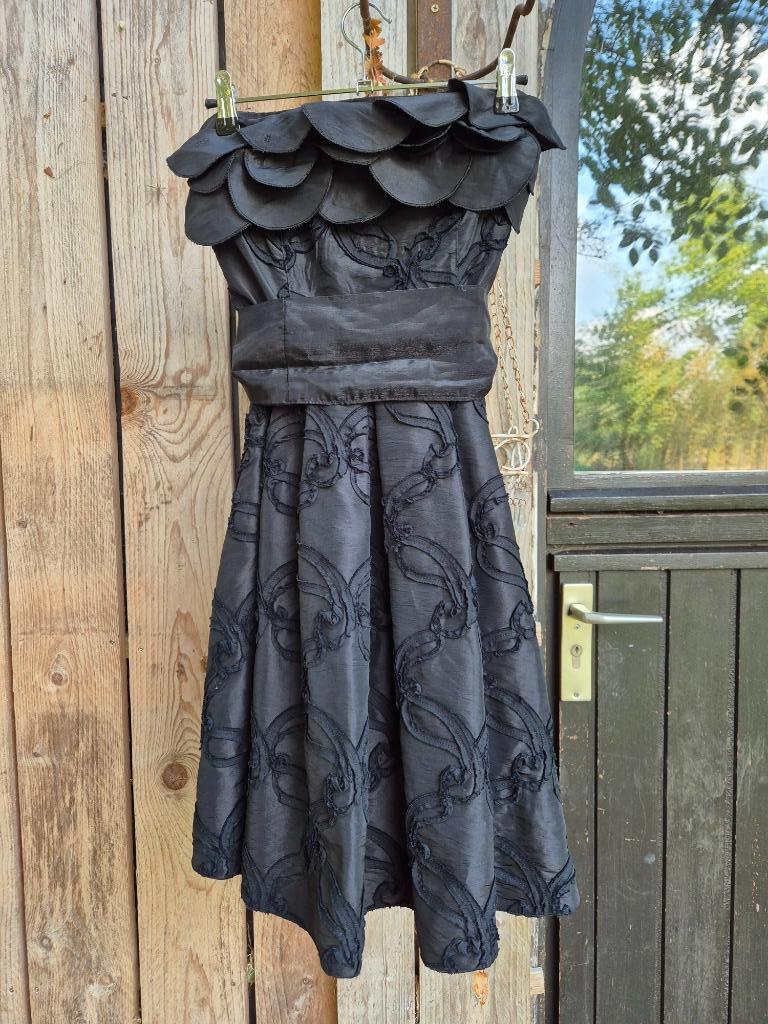 Robe de cocktail noire taille S, Enlèvement ou Envoi, Noir, Robe de cocktail