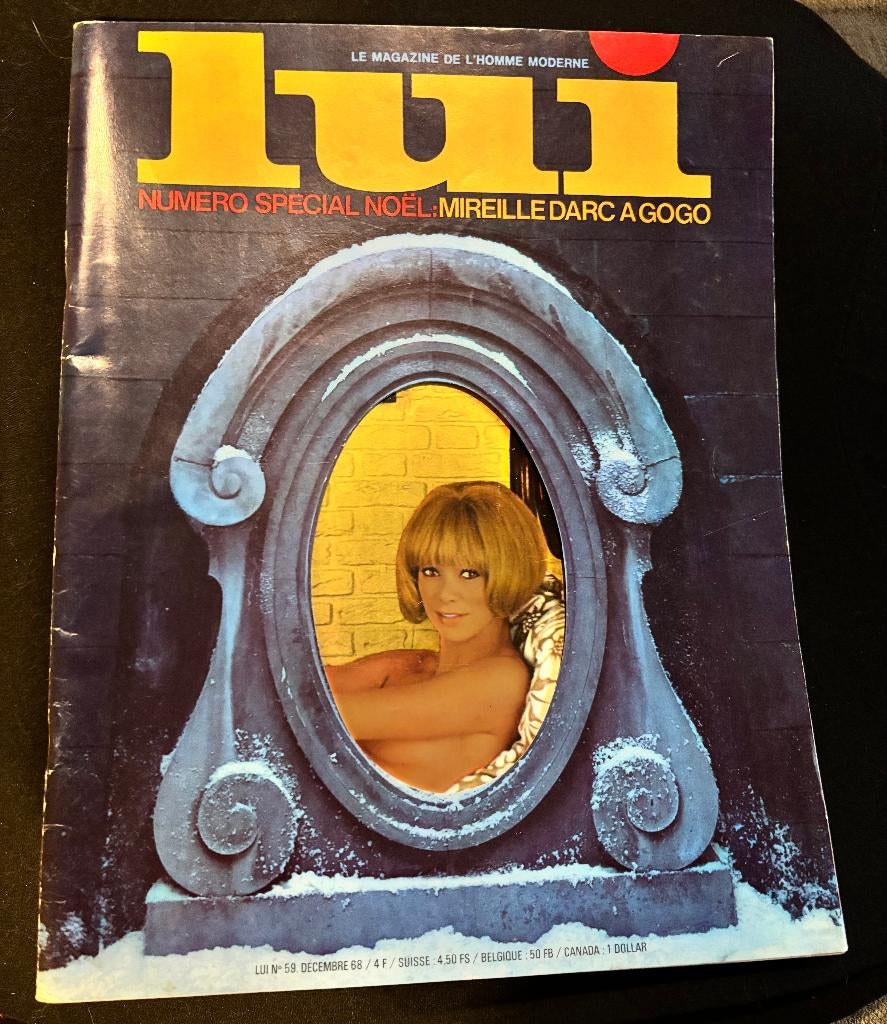 lui Mireille Darc, Enlèvement ou Envoi, 1960 à 1980, Journal ou Magazine