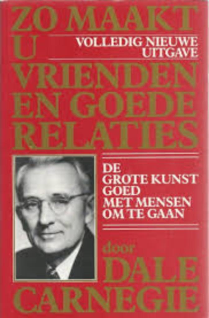 Zo maakt u vrienden&goede relaties|Dale Carnegie 9060575253, Ophalen of Verzenden, Zo goed als nieuw, Zie beschrijving