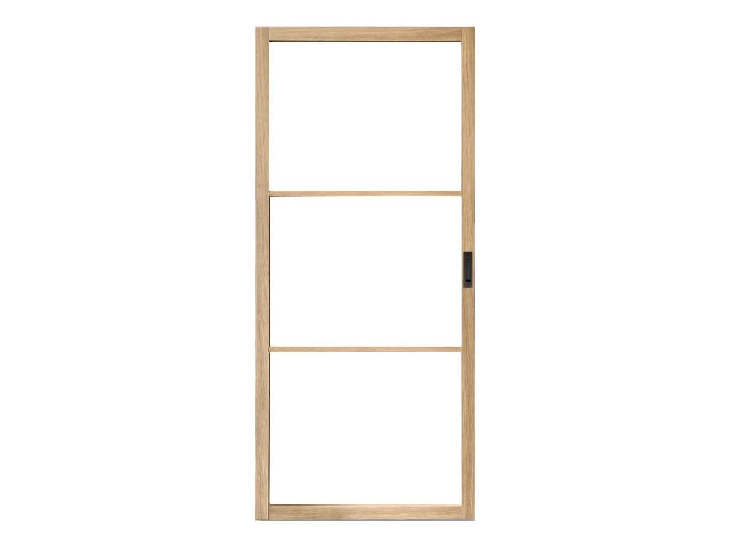 Eiken deur met glas | Binnendeur Varik | Op voorraad, Bricolage & Construction, Neuf, Enlèvement ou Envoi, Porte intérieure, Verre