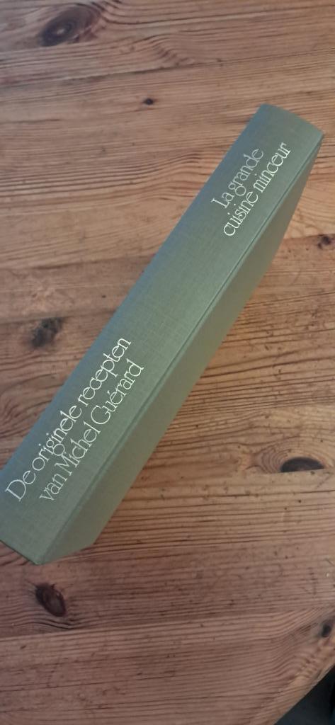 Boek receptenboek ´Originele recepten van Michel Guérard´, Neuf, Michel Guérard, Enlèvement, Cuisine saine