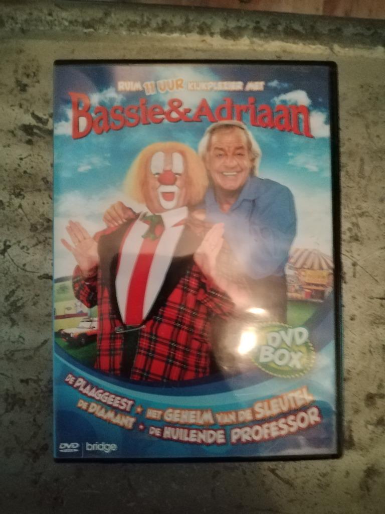 Bassie en Adriaan DVD box (4 verhalen), Alle leeftijden, Verzenden, Zo goed als nieuw, Avontuur