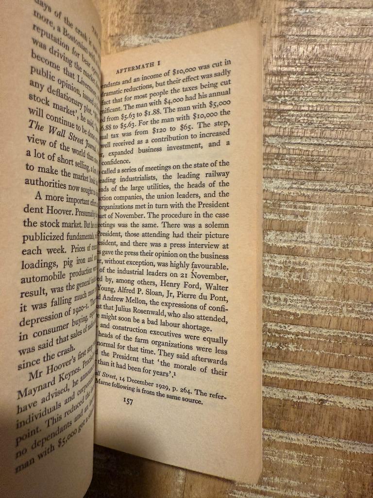 The Great Crash 1929 - J.K. Galbraith, Ophalen of Verzenden, Gelezen, Economie en Marketing, J.K. Galbraith