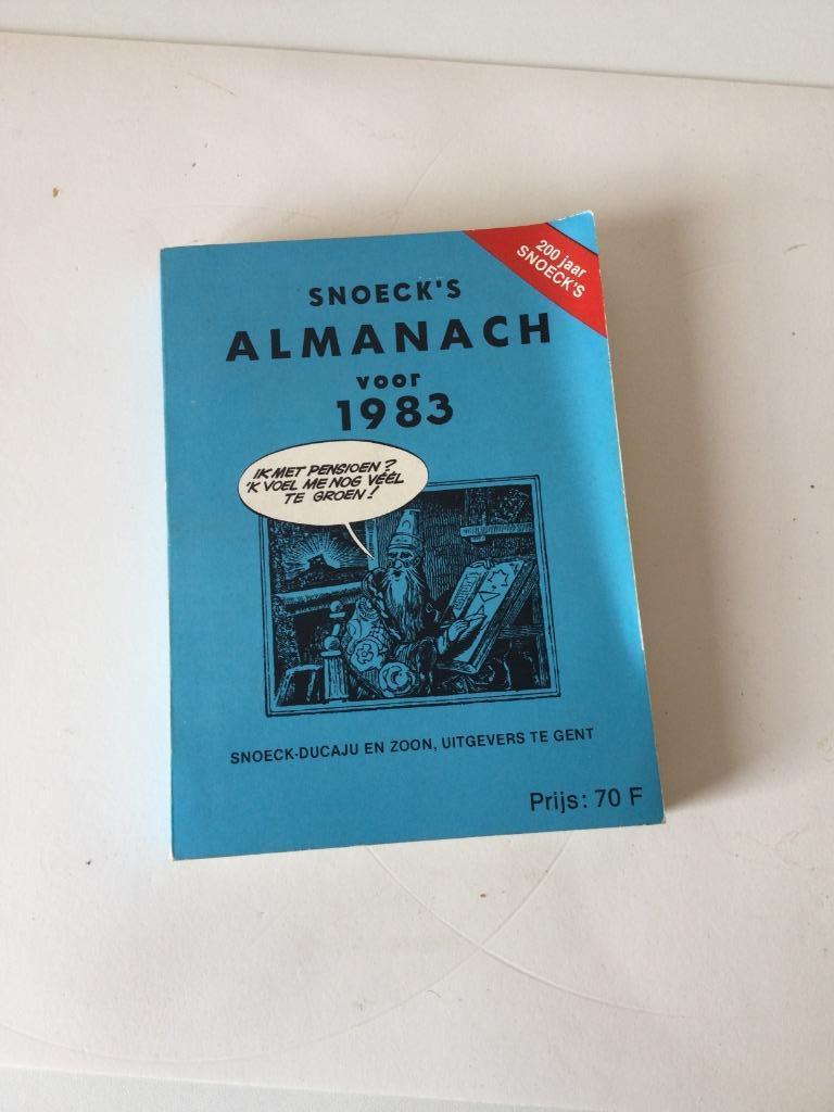 Snoek's almanach voor 1983, Ophalen of Verzenden, Gelezen