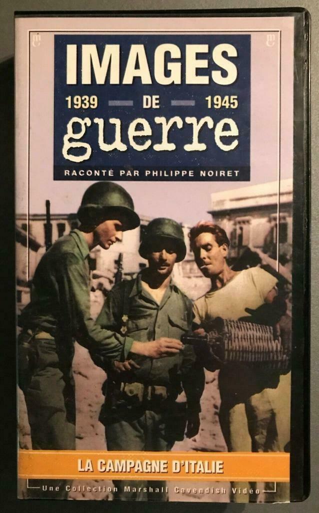 VHS  Images de guerre 39-45 N°24 : La campagne d'Italie., Enlèvement ou Envoi, Utilisé, Documentaire