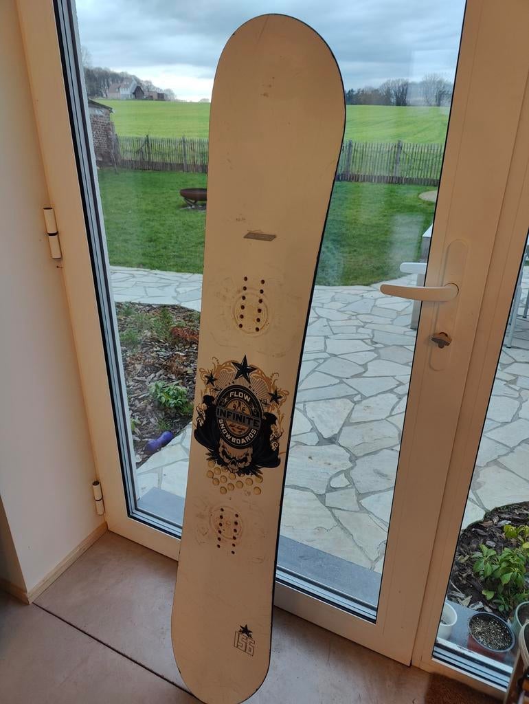Flow infinite snowboard 156cm, Sport en Fitness, Ophalen, Bindingen