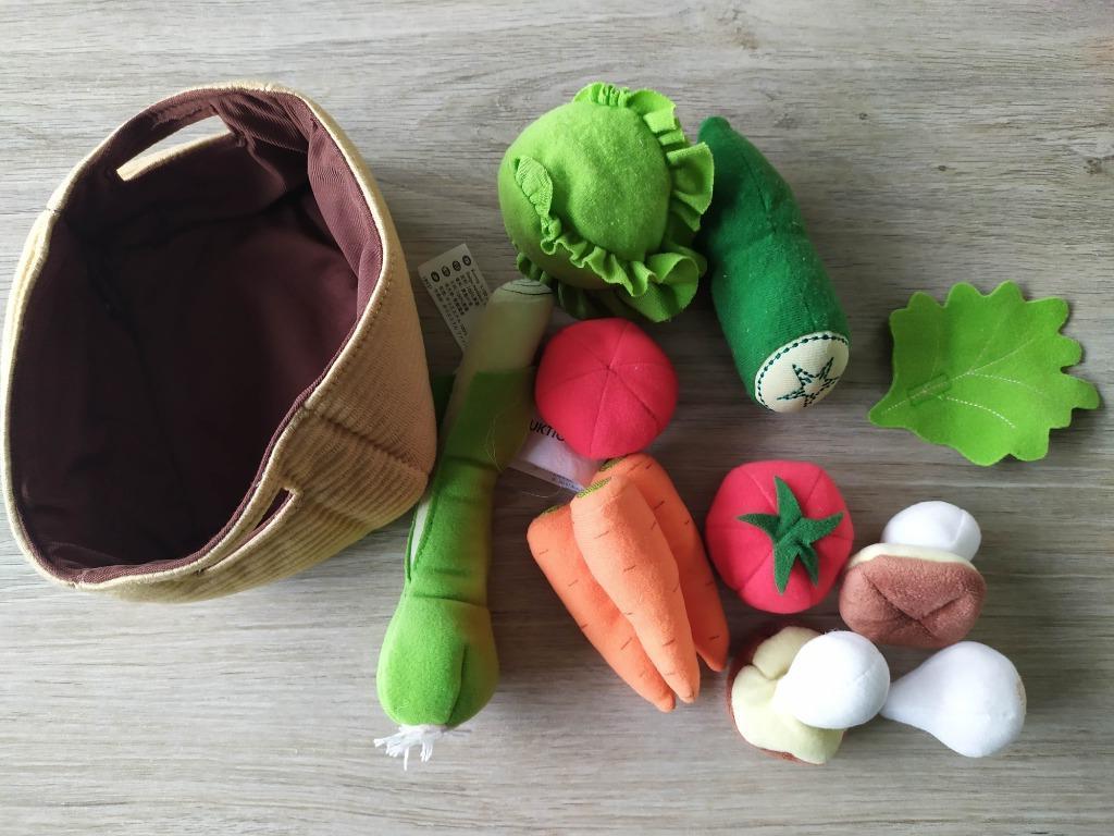 Speelkeuken: hamburger, potten, pannen, servies, groenten..., Kinderen en Baby's, Ophalen, Speelkeuken