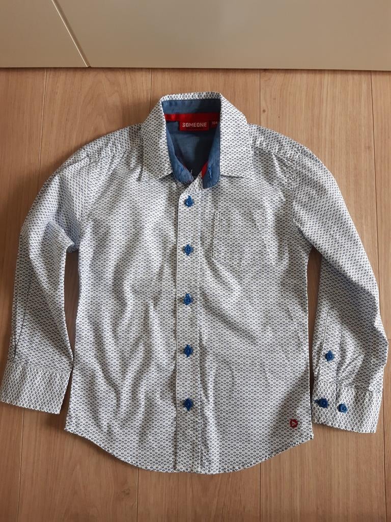 Hemd jongen, someone, maat 104, Overhemd of Blouse, Ophalen of Verzenden, Zo goed als nieuw, Someone