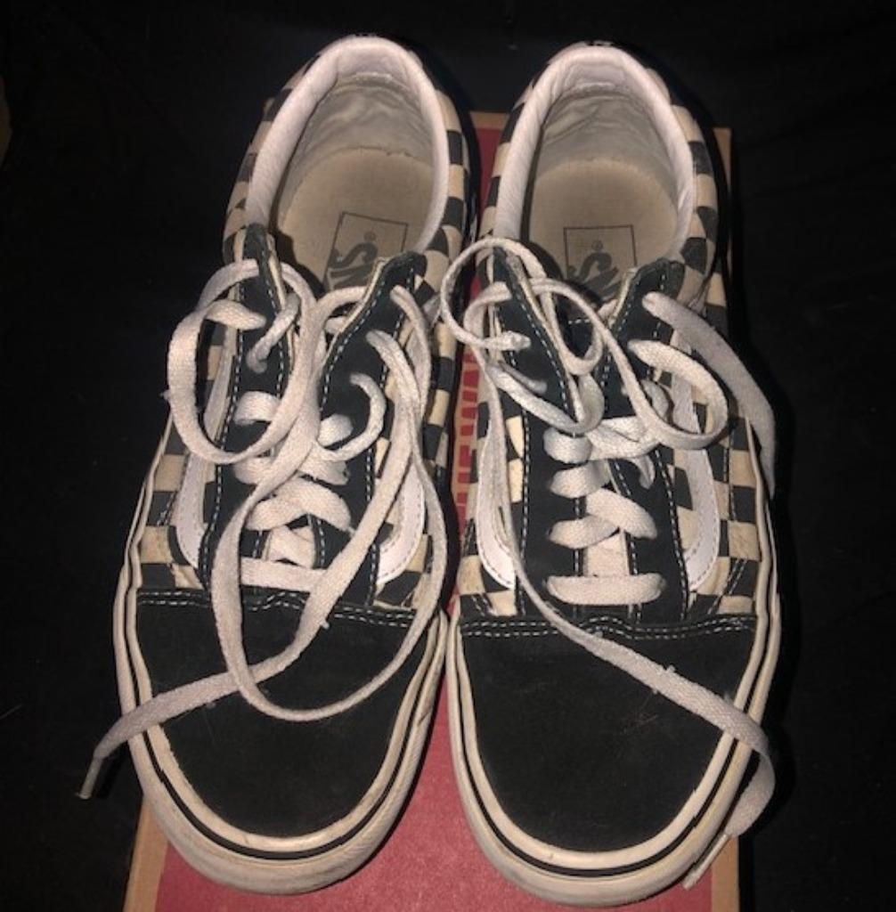 VANS old skool platfor maat 39,in goede staat!, Wit, Ophalen of Verzenden, Sneakers, Gedragen
