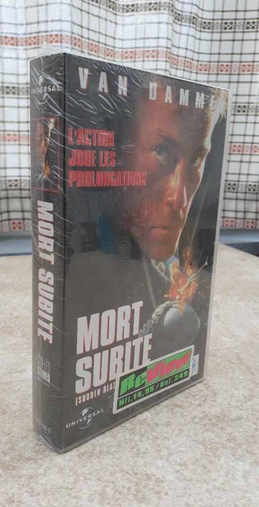 vhs Mort subite, Ophalen of Verzenden, Nieuw in verpakking, Actie en Avontuur