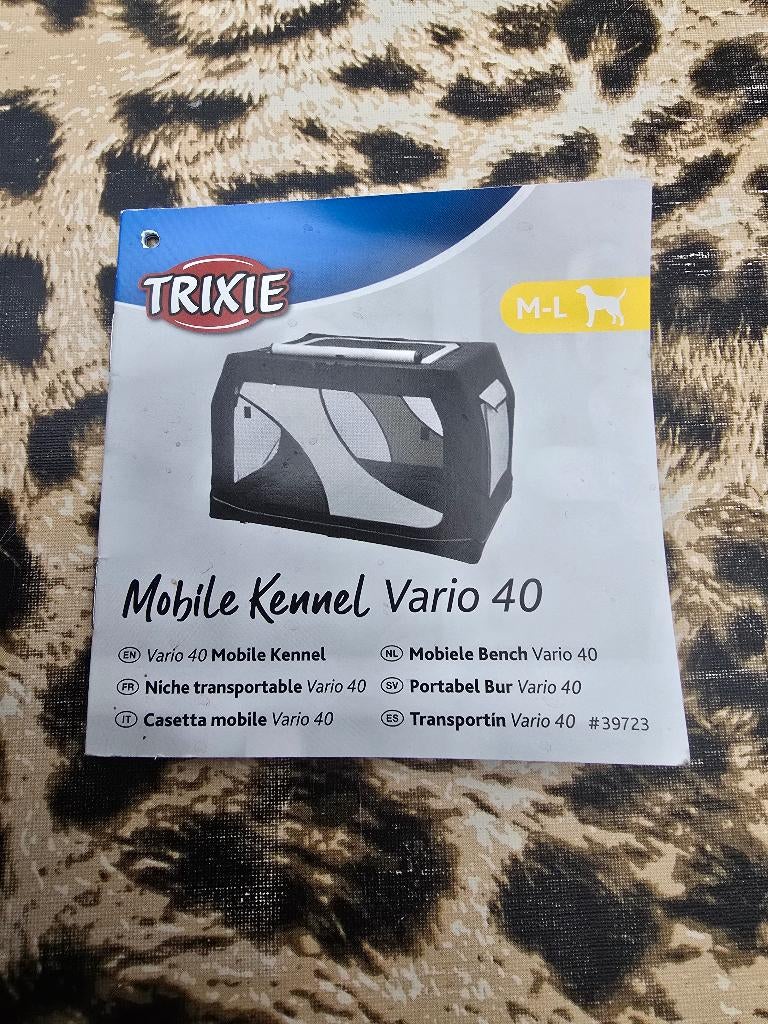 Trixie opvouwbare reisbench, Dieren en Toebehoren, Ophalen, Zo goed als nieuw