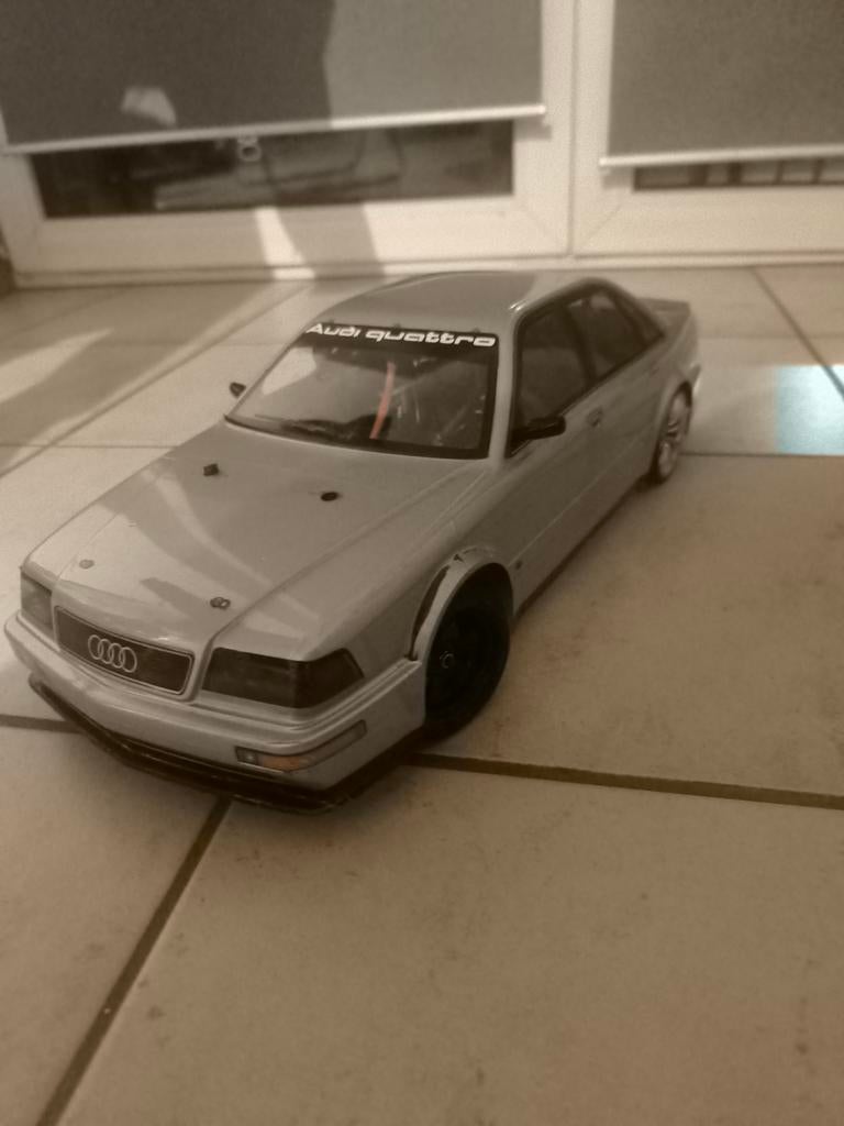 Tamiya TT 02 complet porche Audi on rouler même pas 2heure, Enlèvement ou Envoi, Pièce