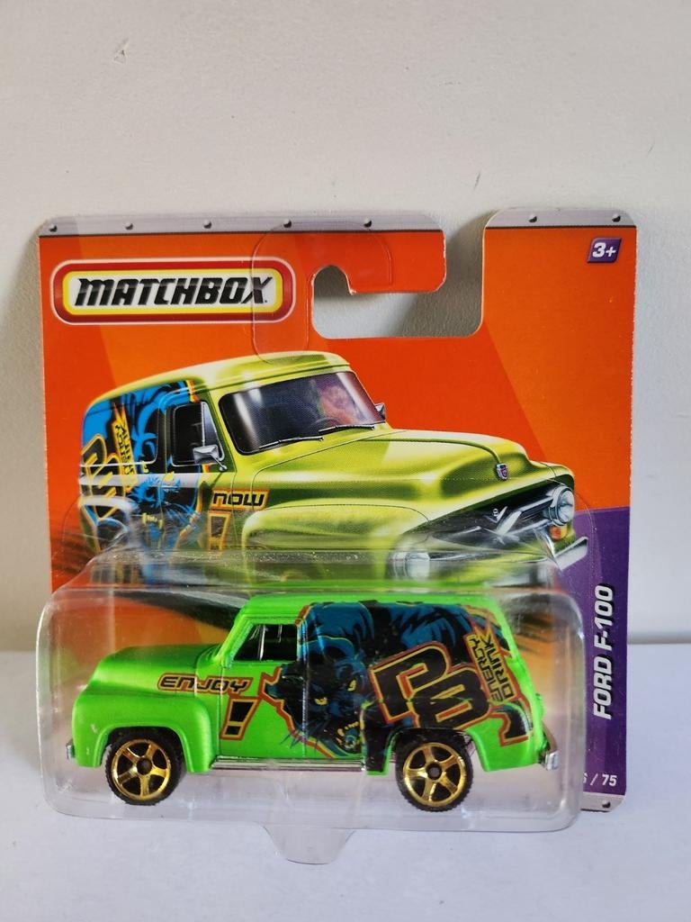 Matchbox Ford F-100 (2011) P8 Energy Drink, Ophalen of Verzenden, Nieuw