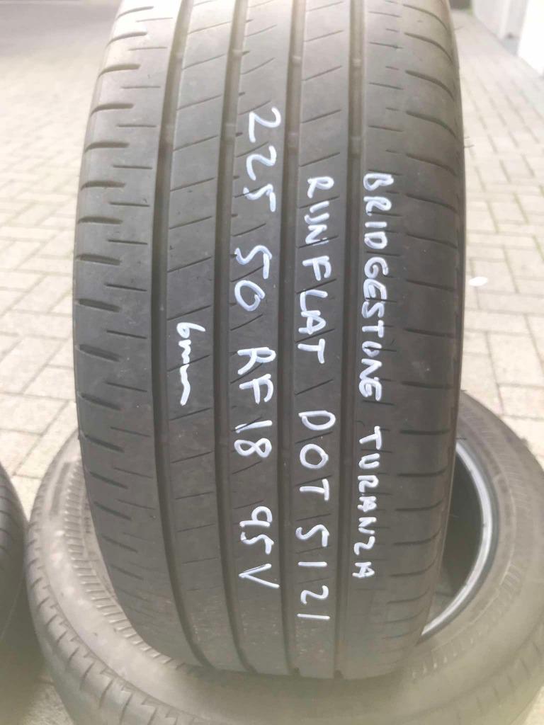 225 50 R18 95V 6mm BRIDGESTONE FUNFLAToccasie STUK PRIJS :50, Enlèvement, BMW