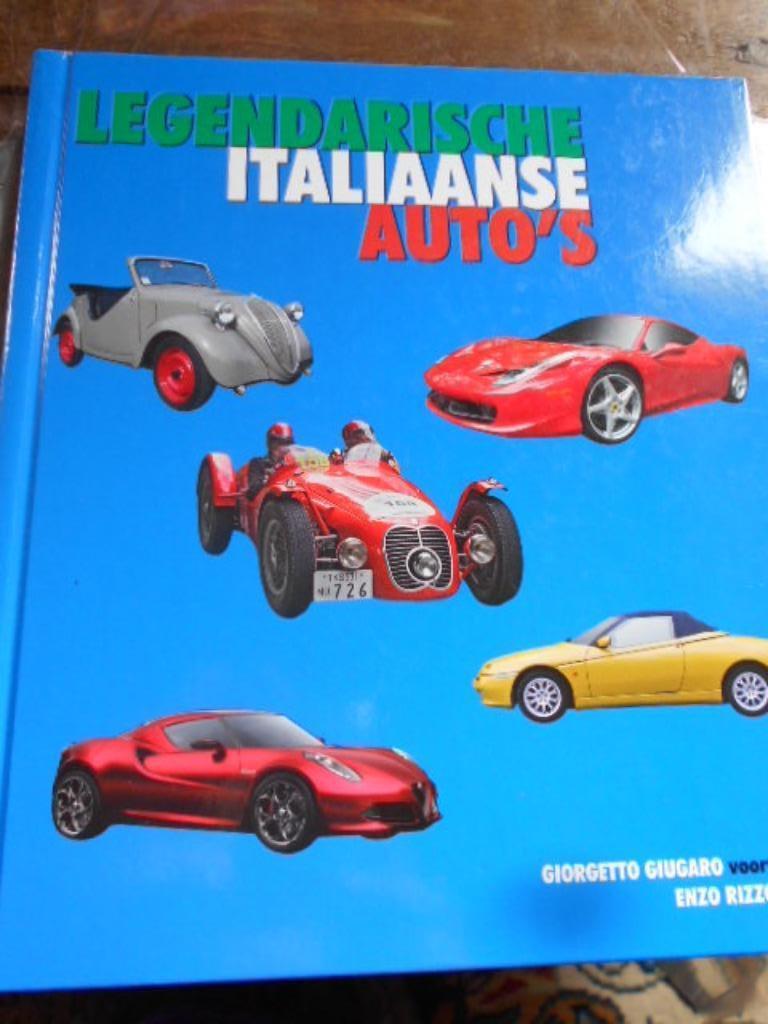nieuw boek, italiaanse auto's, enzo rizzo, Neuf, Enlèvement ou Envoi, Général, Enzo rizzo
