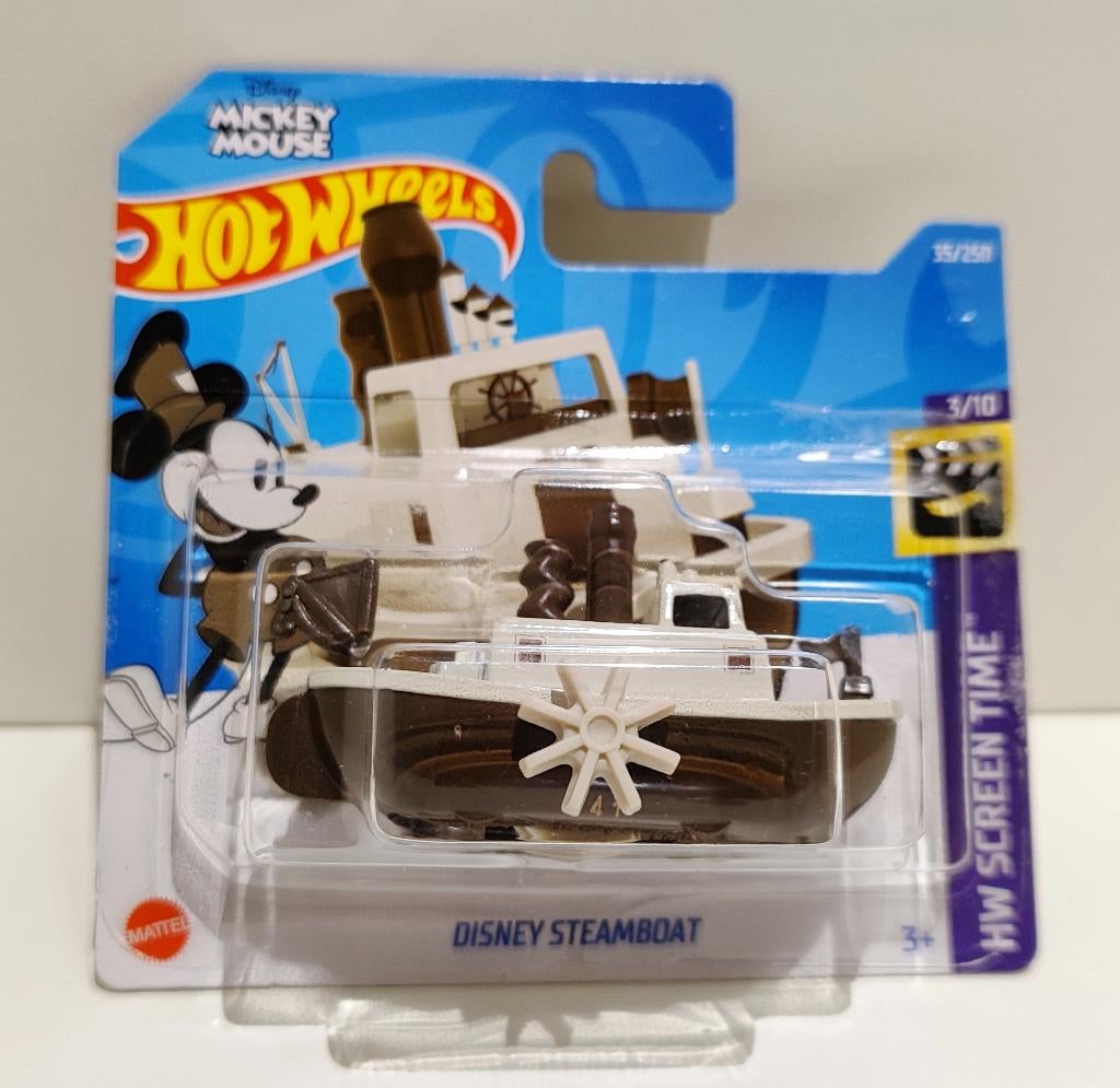 Hot Wheels Disney Steamboat Boot Bruin Mickey Mouse (2022), Ophalen of Verzenden