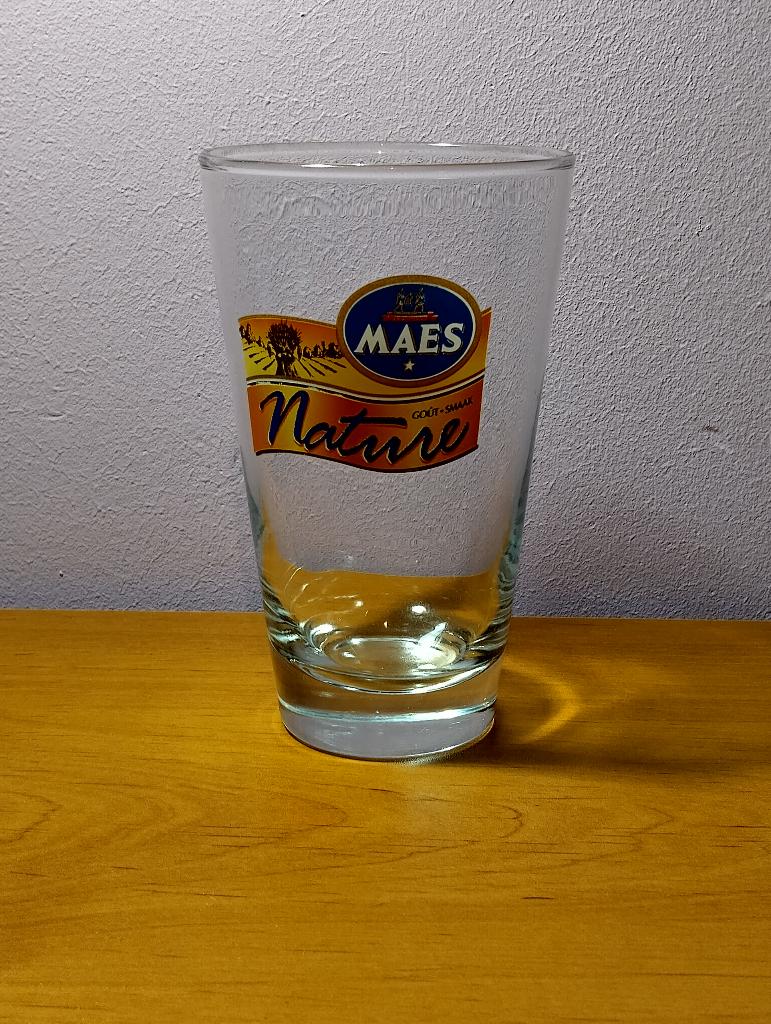 1 Vintage glas uit de jaren 70 en 90 - Maes, Antiek en Kunst, Ophalen
