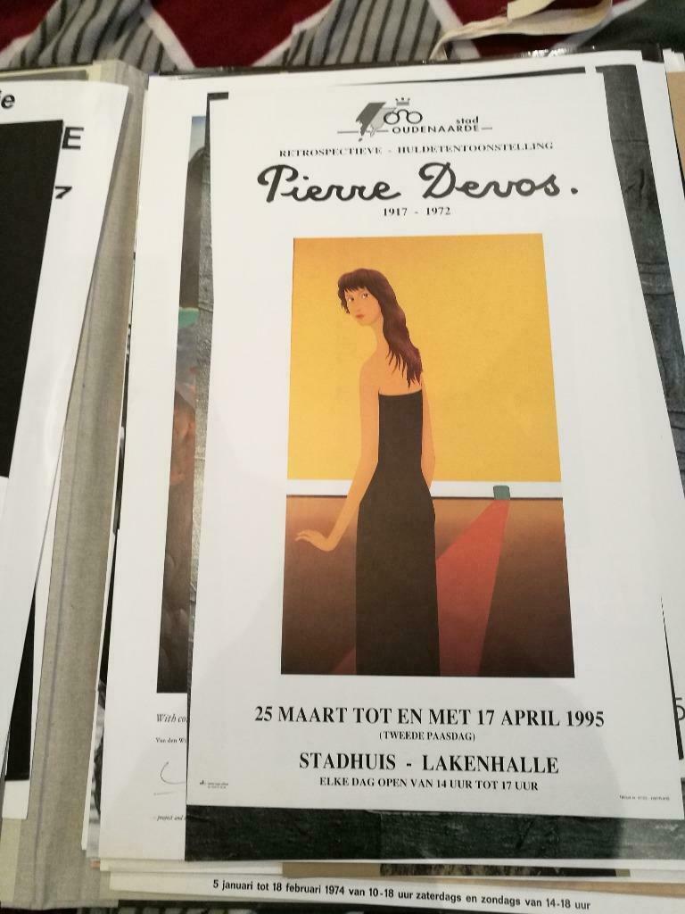 Pierre Devos affiche 3, Antiek en Kunst, Ophalen of Verzenden