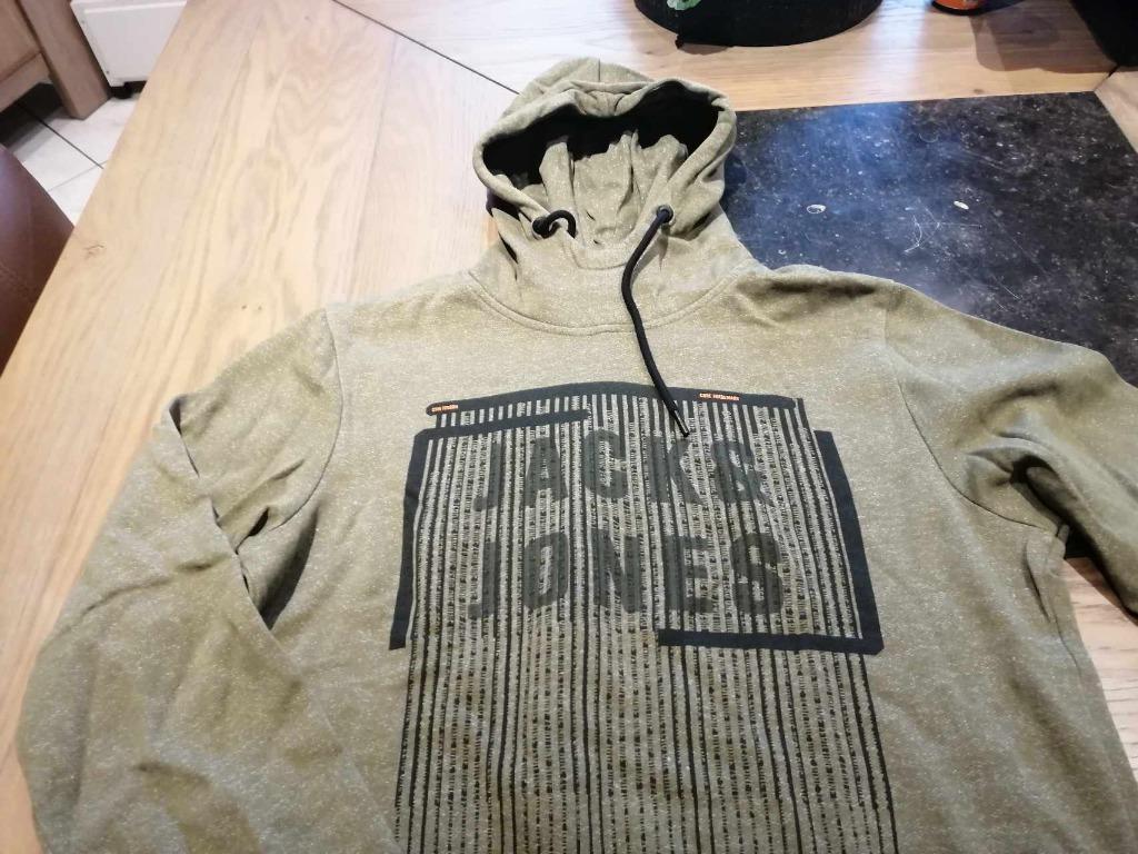 TRUI MET KAP KAKI MERK JACK AND JONES  – MAAT S  - NIEUW NIE, Ophalen of Verzenden, Nieuw, Maat 46 (S) of kleiner, Jack & jones