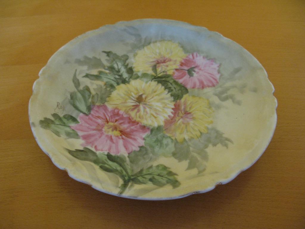 Porseleinen bord van Limoges., Ophalen of Verzenden