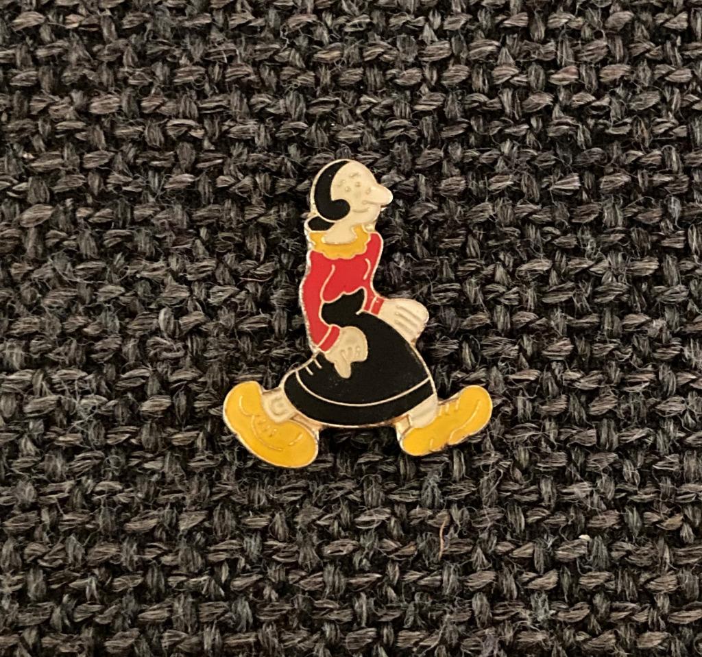 PIN - OLIJFJE - OLIVE - POPEYE, Collections, Broches, Pins & Badges, Envoi, Utilisé, Figurine, Insigne ou Pin's