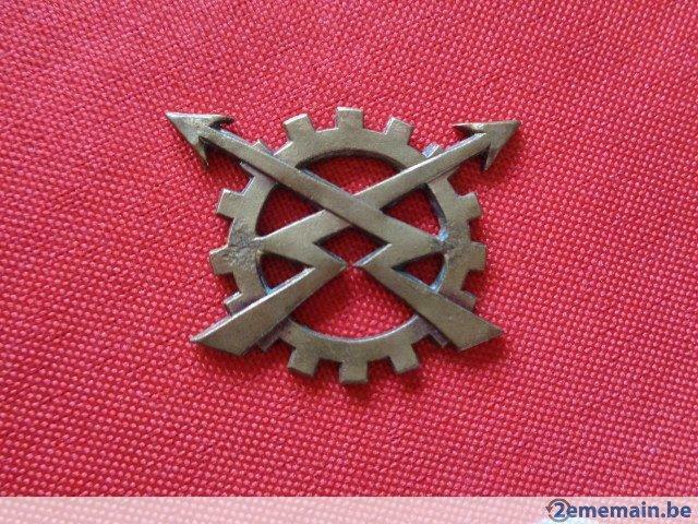 Insigne militaire Belge. "TTR Transmissions"., Verzamelen, Militaria | Algemeen, Ophalen of Verzenden