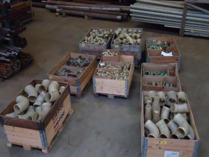 0058. Polyester buis / hulpstukken / Kialite KiaFibre 16 bar, Ophalen, Nieuw