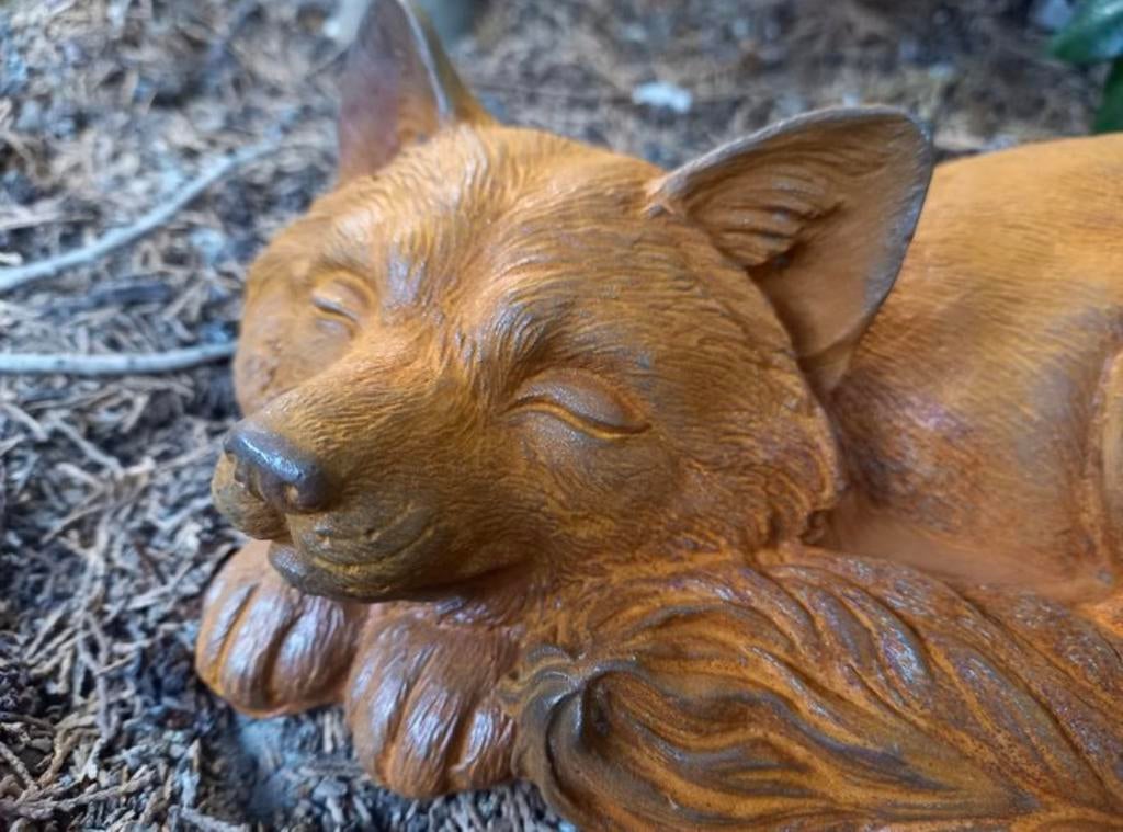 Kunst Sculptuur Vos  ijzer, Antiek en Kunst, Ophalen