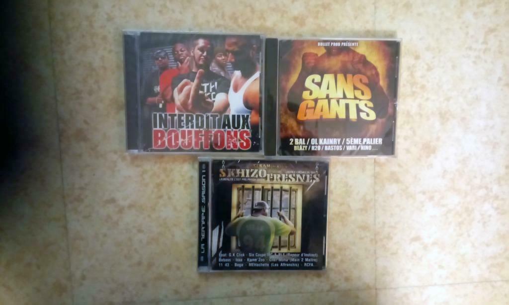 Lot de 3 cd rap français - cd neufs et sous blsiter, CD & DVD, Enlèvement ou Envoi, 2000 à nos jours, Neuf, dans son emballage