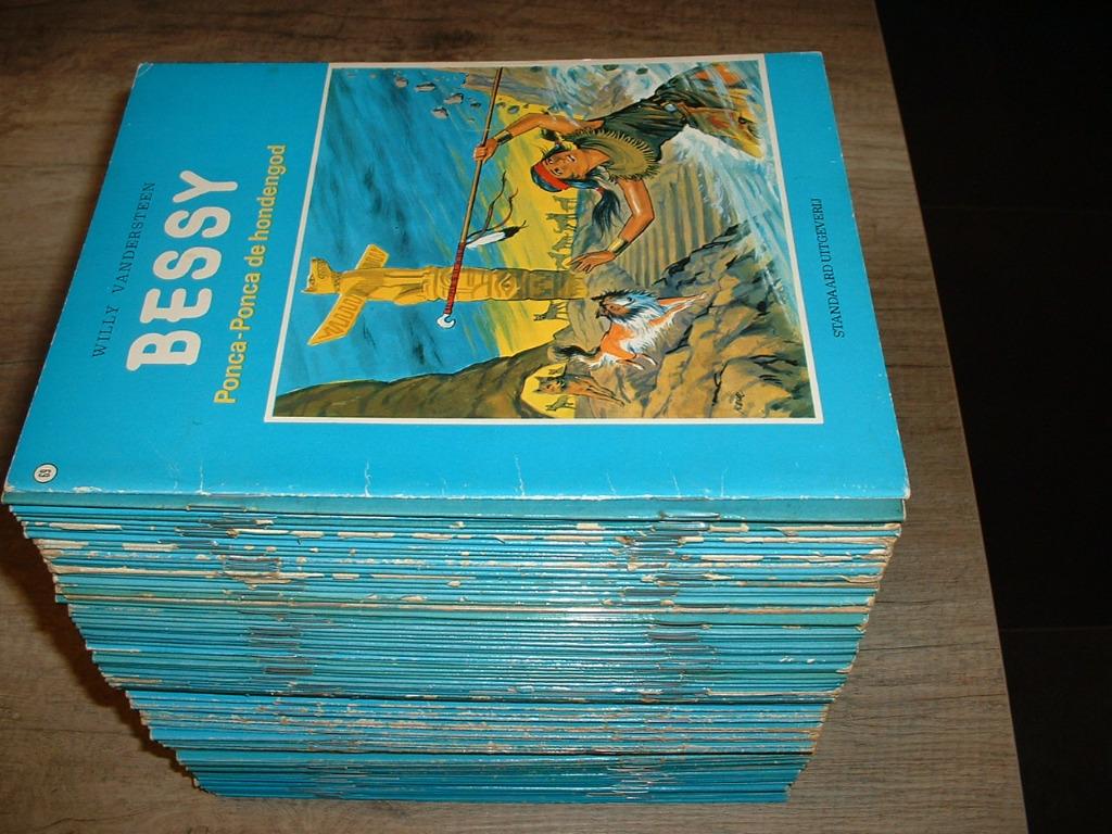 strips van bessy in kleur - nu met korting, Meerdere stripboeken, Ophalen of Verzenden, Willy vandersteen