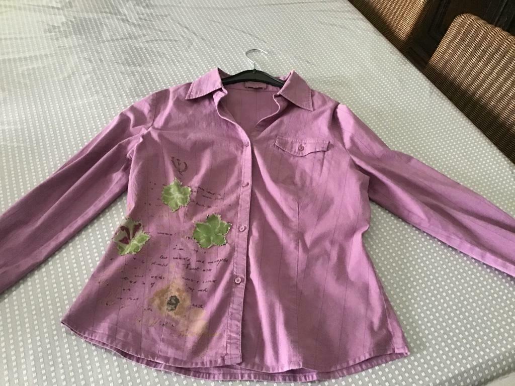 Mauve blouse Essentiel mt 38, Kleding | Dames, Maat 38/40 (M), Paars, Ophalen of Verzenden, Zo goed als nieuw
