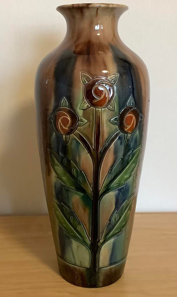 Ancien vase en poterie flamande, Enlèvement ou Envoi