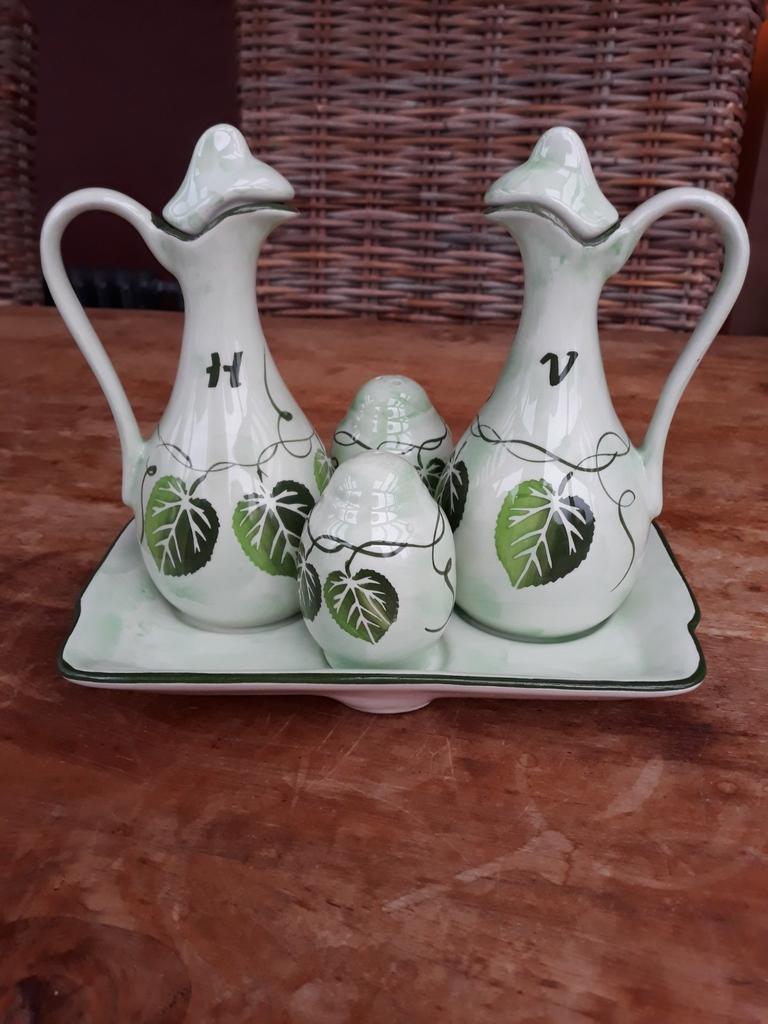 Set huile vinaigre sel poivre, Enlèvement ou Envoi