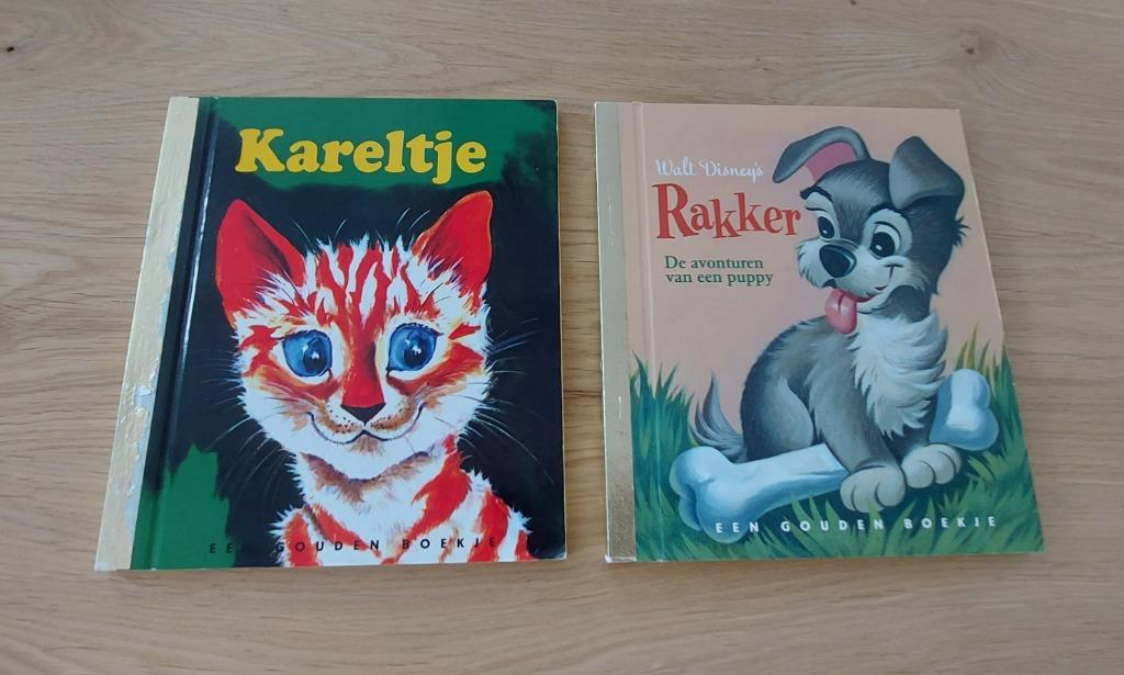 Gouden boekjes Kareltje en Rakker, Gelezen, Fictie algemeen, Ophalen of Verzenden, Gouden boekje