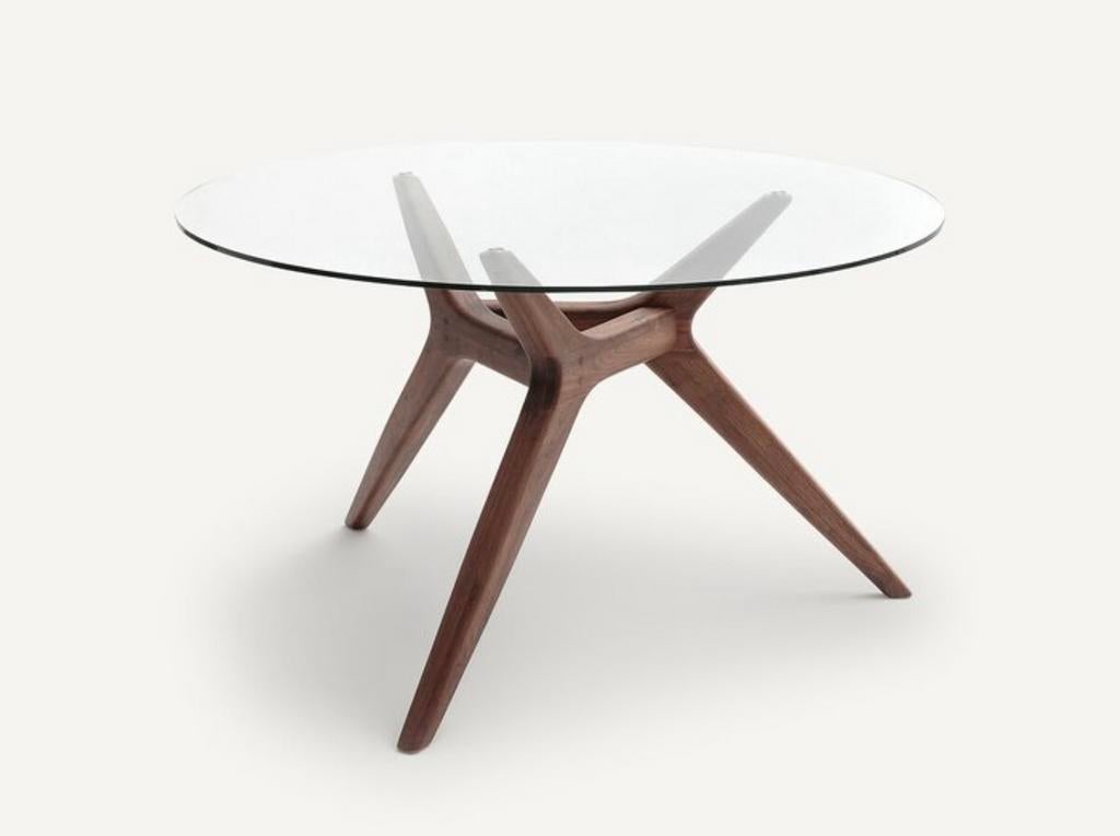Table ronde 130cm AM.PM, Maison & Meubles, Tables | Tables à manger, 100 à 150 cm, Cinq personnes ou plus, Rond, Comme neuf