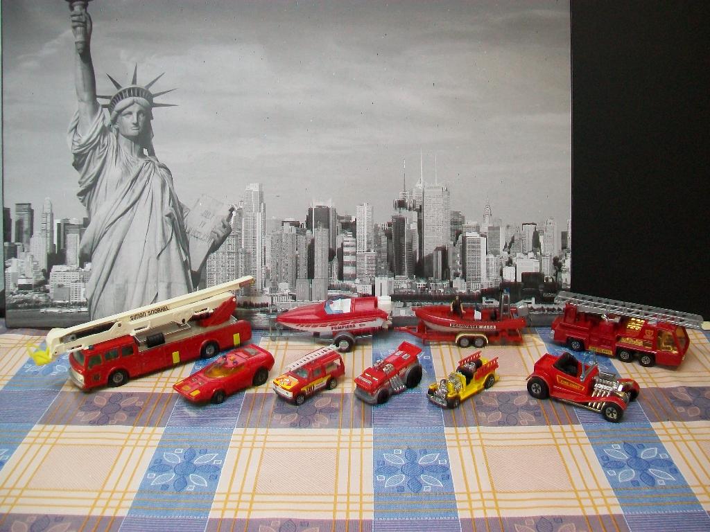 Brandweer - Boot - Matchbox - Majorette  Hot Wheels  Corgi, Ophalen of Verzenden, Gebruikt, Overige typen