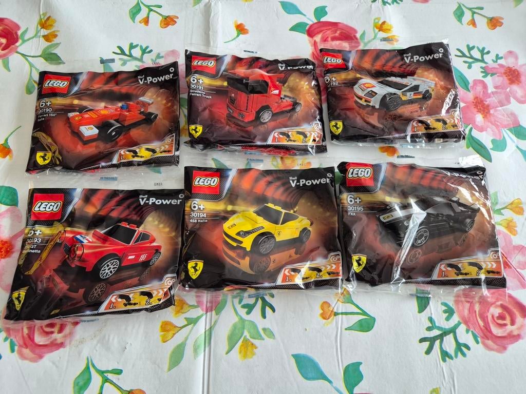 Complete Lego set van 2012 Shell V-Power NIEUW IN VERPAKKING, Enlèvement ou Envoi, Neuf, Ensemble complet, Lego