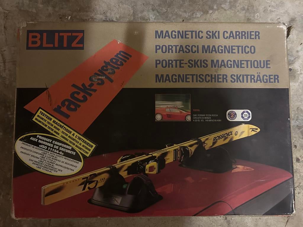 Porte skis magnétiques, Enlèvement ou Envoi, Utilisé